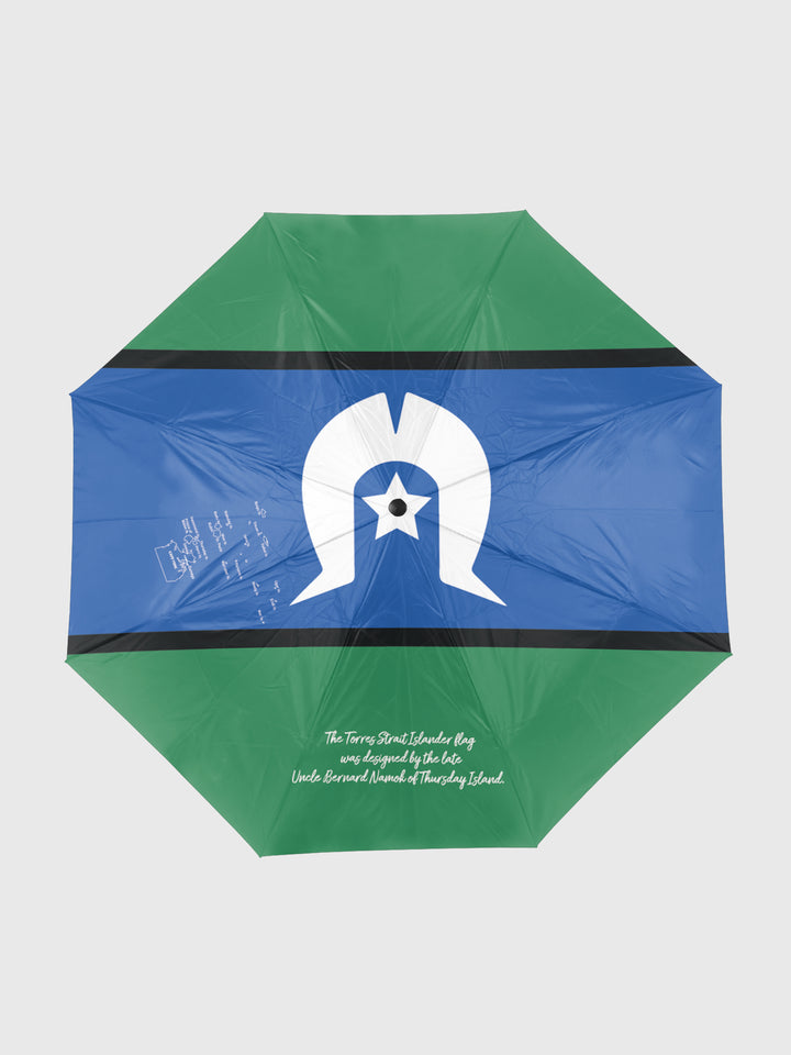 Torres Strait Islander Flag - Umbrella