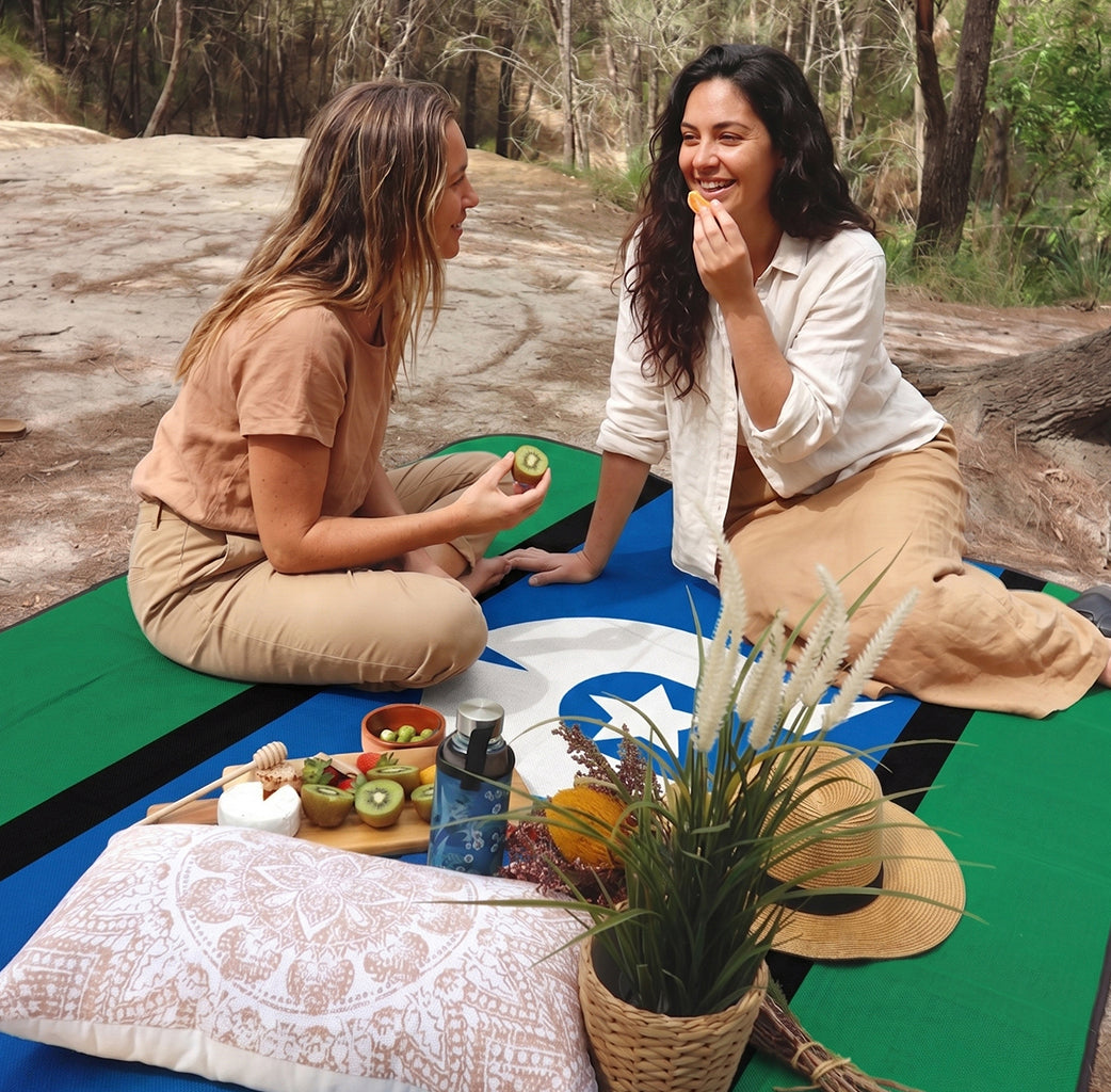 TORRES STRAIT ISLANDER FLAG - PICNIC MAT