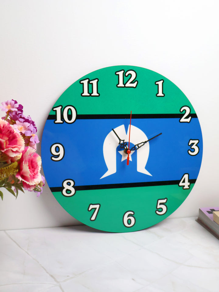 Torres Strait Islander Flag  - Wall Clock