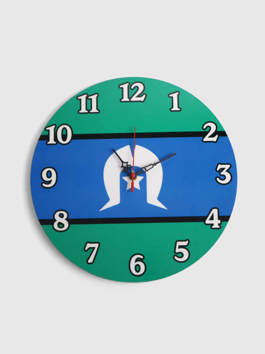 Torres Strait Islander Flag  - Wall Clock