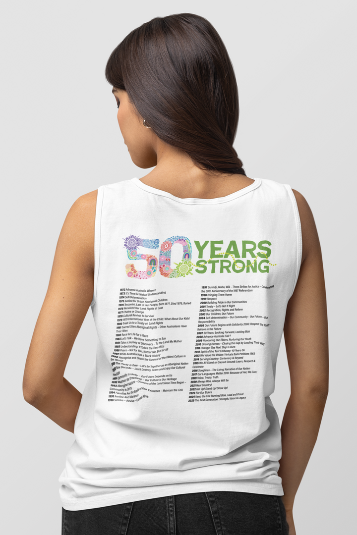50-Year Commemoration - NAIDOC 2025 Unisex Tank