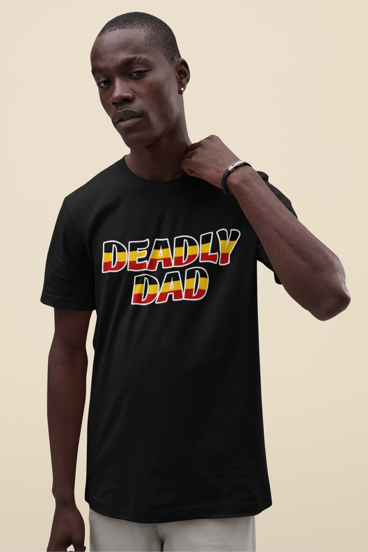 Deadly Dad (Strong and Deadly) - Men's T-shirt