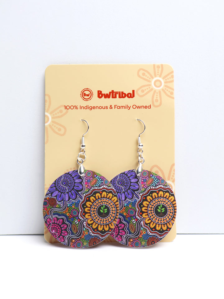 The Next Generation - NAIDOC 2025 Round Earrings