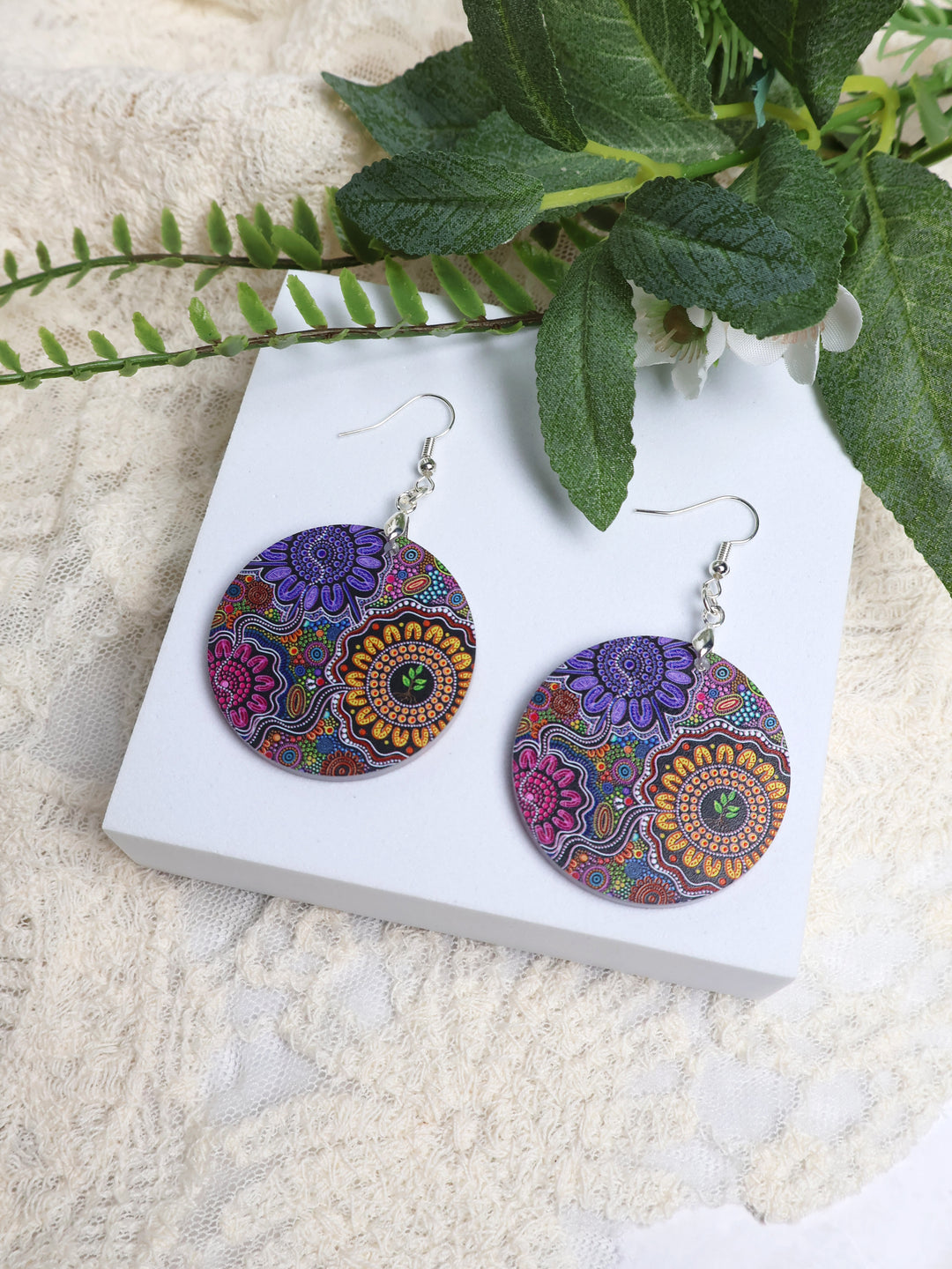 The Next Generation - NAIDOC 2025 Round Earrings