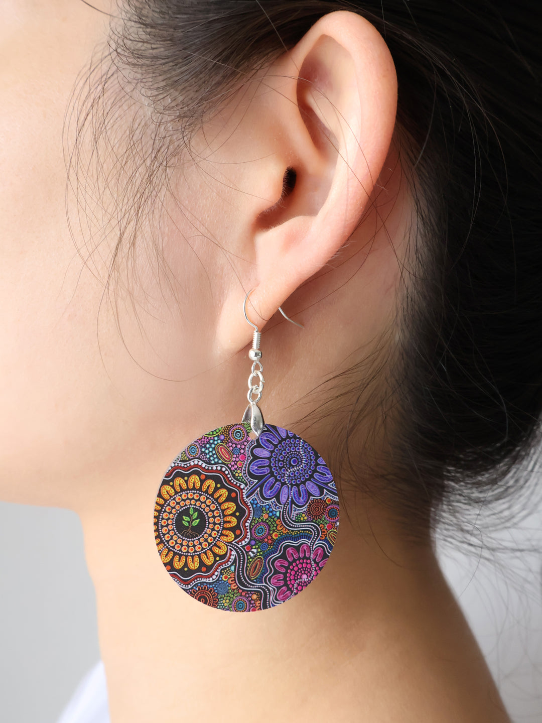 The Next Generation - NAIDOC 2025 Round Earrings