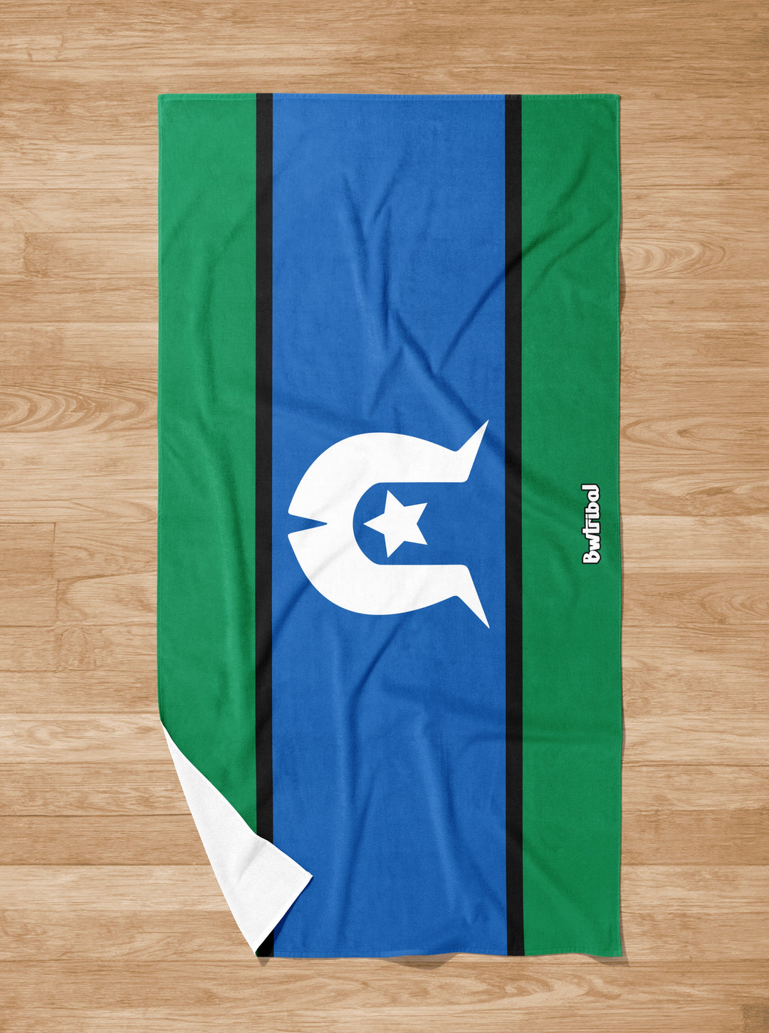 Torres Strait Islander Flag - Gym Towel