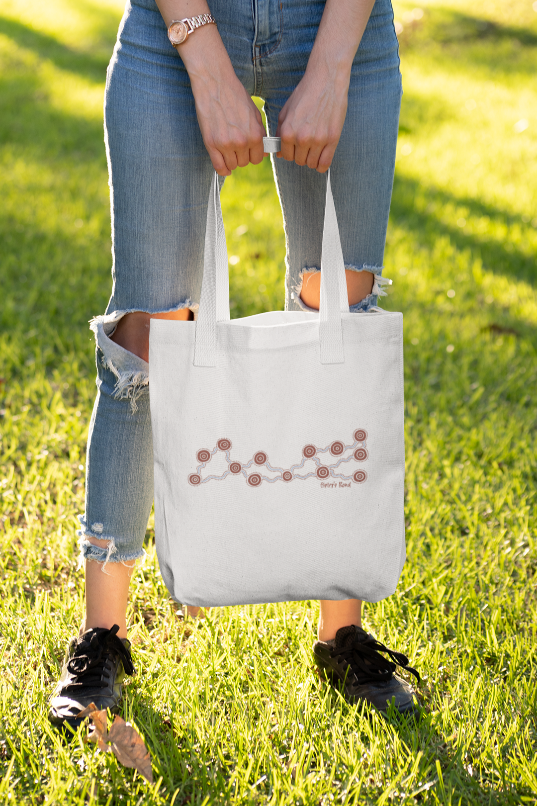 Sister's Bond - Cotton Tote Bag