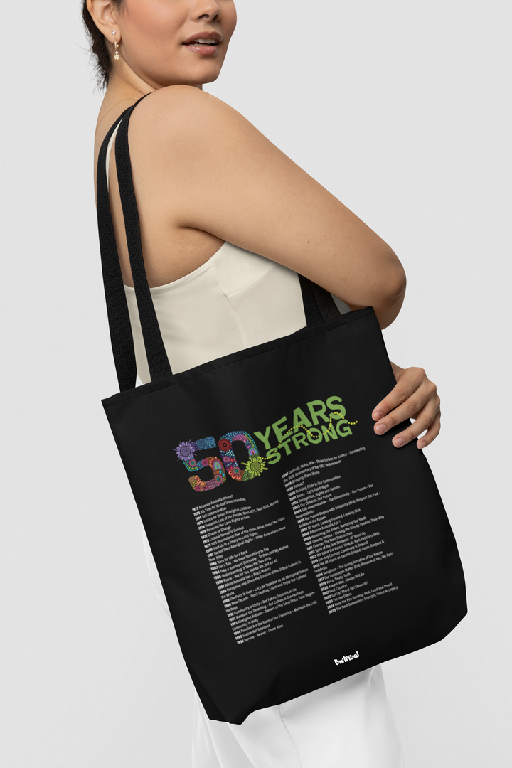 50-Year Commemoration - NAIDOC 2025 Cotton Tote Bag