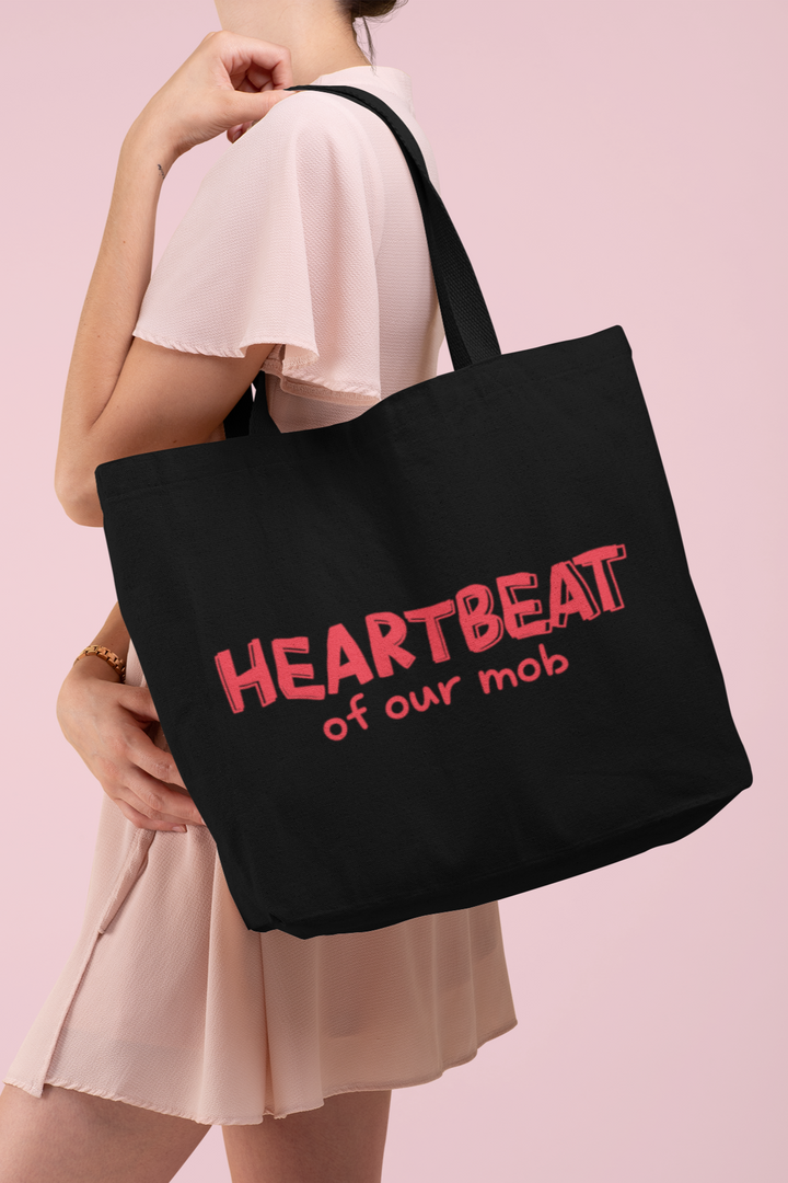 Heartbeat of Our Mob - Cotton Tote Bag
