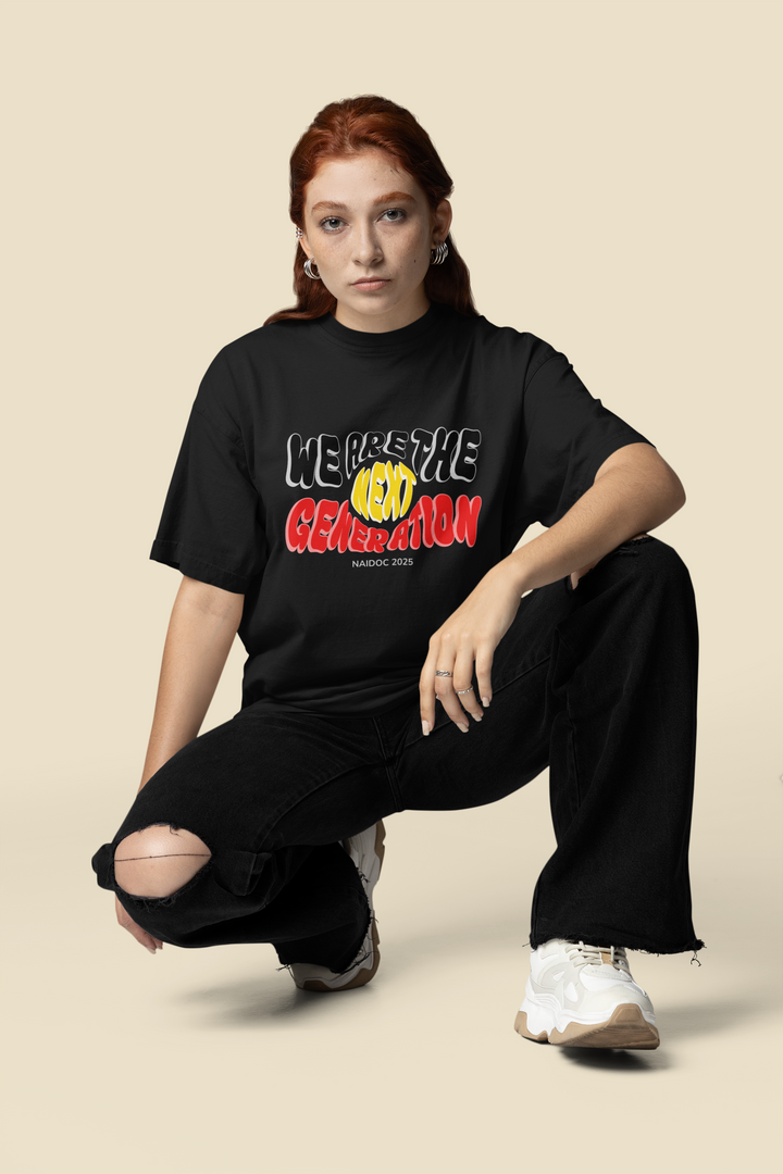 We Are The Next Generation - NAIDOC 2025 Unisex Organic T-Shirt