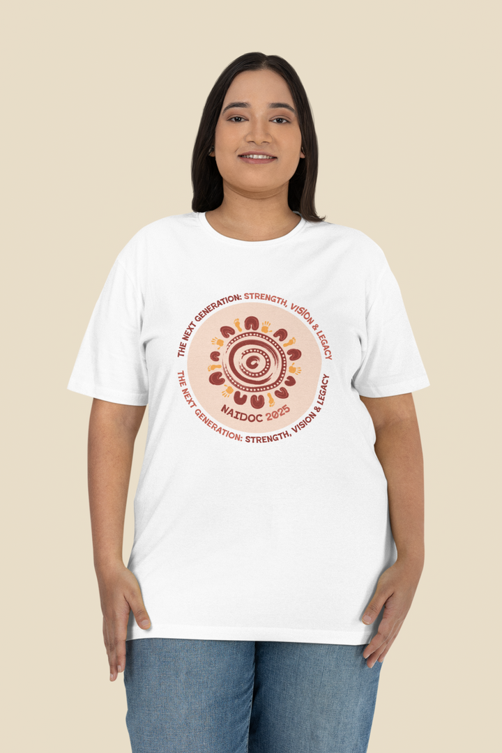 Pathways of Legacy - NAIDOC 2025 Unisex Organic T-Shirt