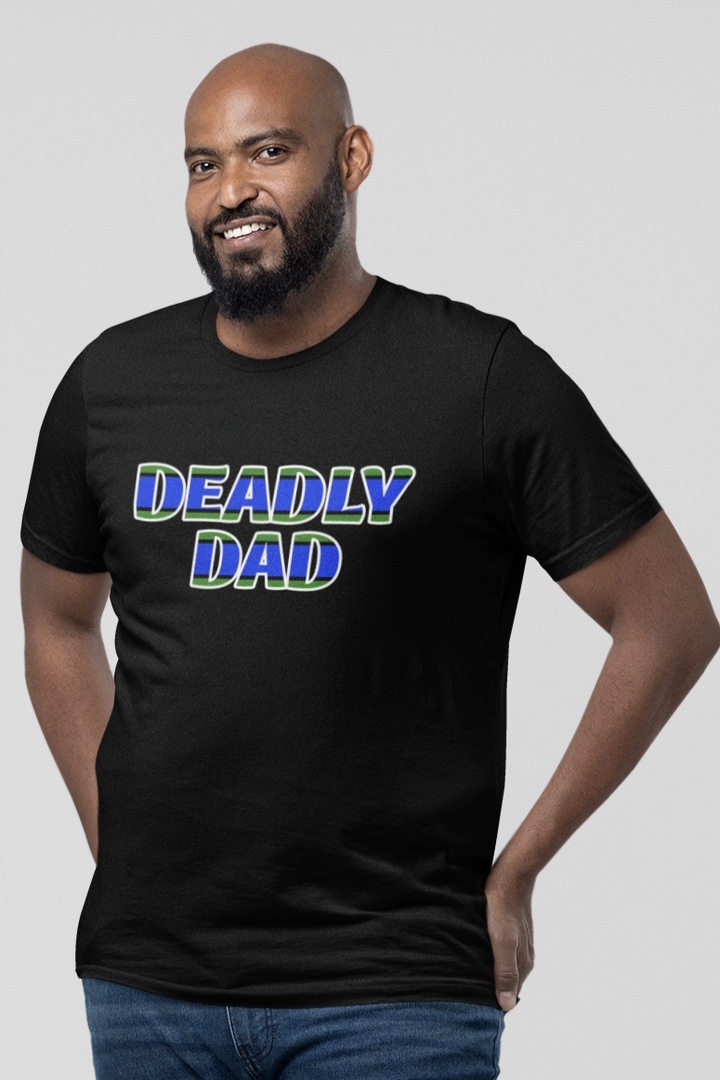 Deadly Dad (Island Style) - Unisex Organic T-shirt