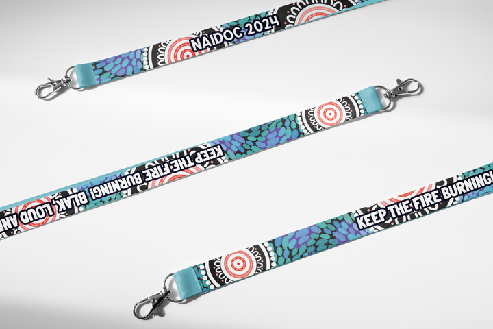 Wii Wiima-li (Make A Fire)- NAIDOC 2024 Lanyard