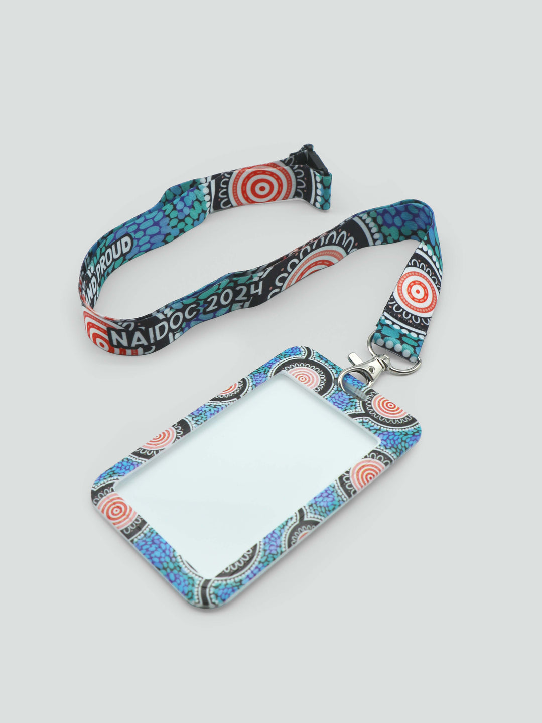 Wii Wiima-li (Make A Fire) - NAIDOC 2024 Lanyard + Card Holder Set