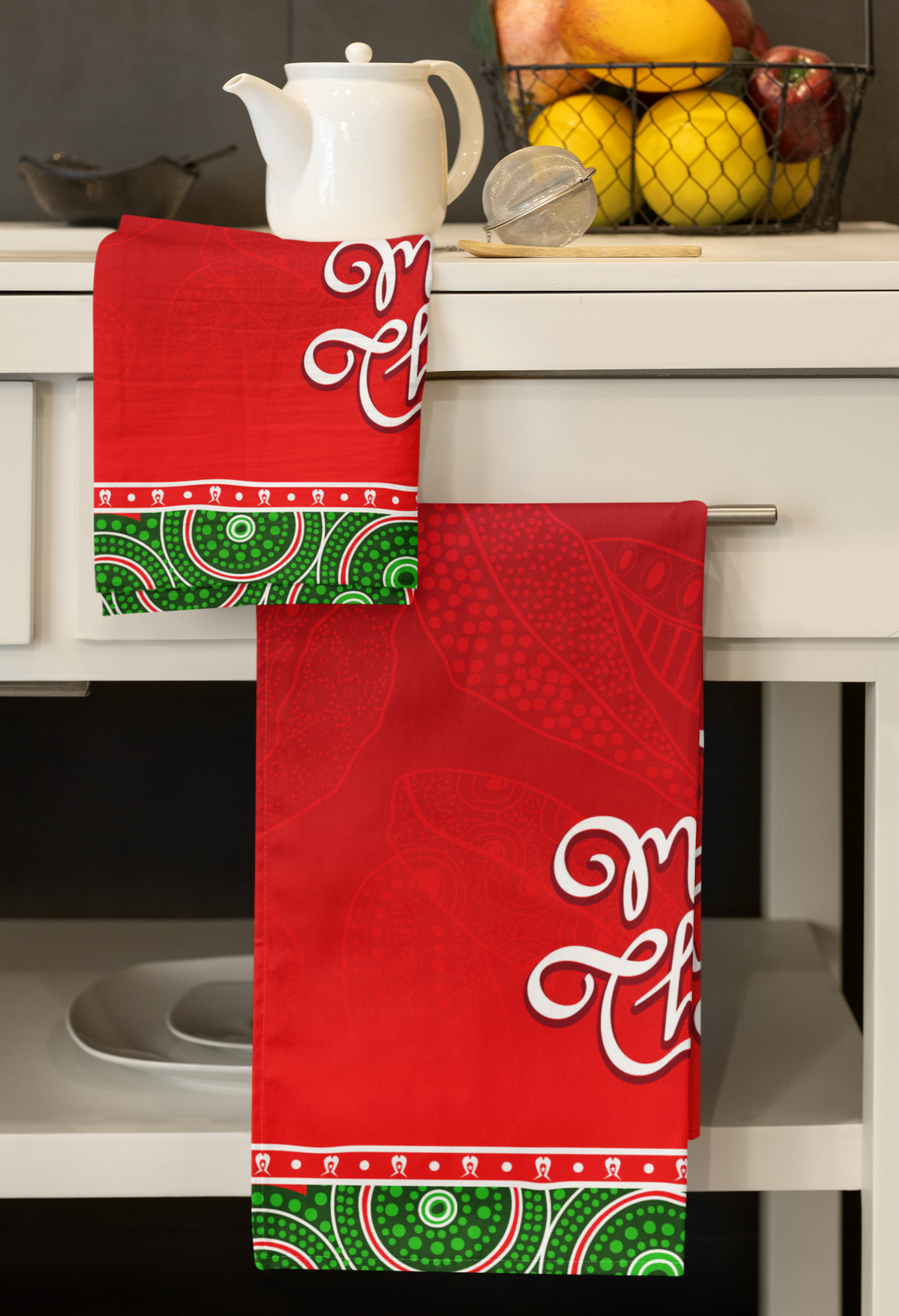 Bush Christmas - Limited Edition Cotton Crepe Tea Towel