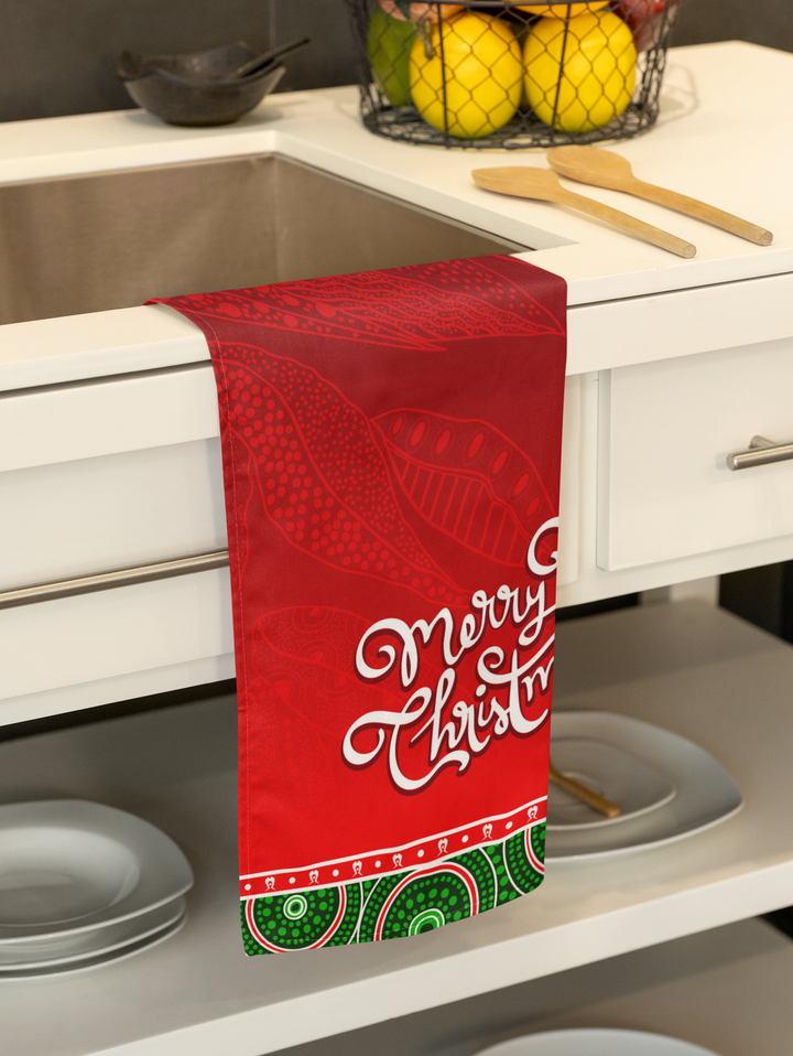 Bush Christmas - Limited Edition Cotton Crepe Tea Towel