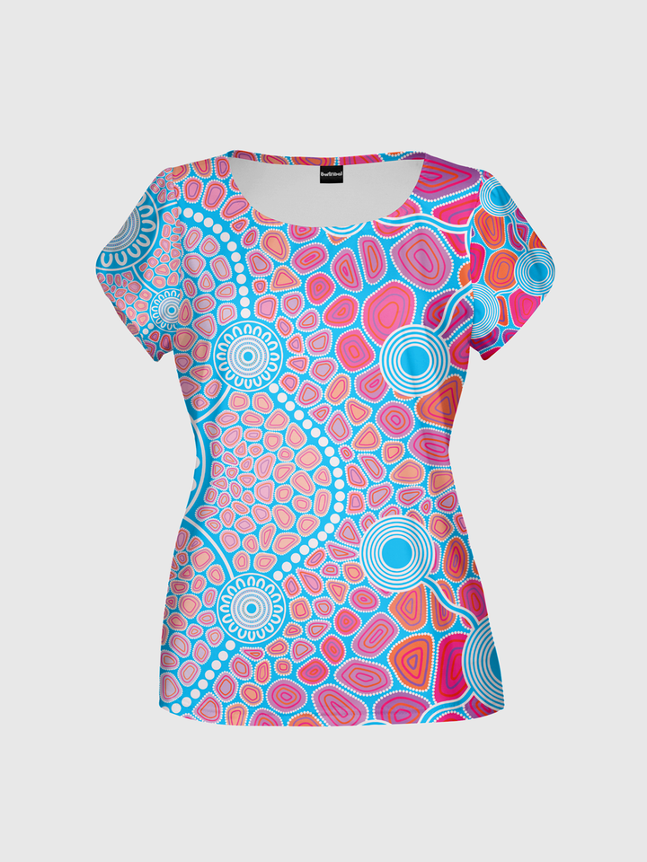 Warranggal Warruwi (Strong Pathway) - NAIDOC 2025 Women's Fashion Top