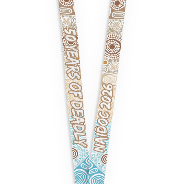 Yaliwunga (Always) - NAIDOC 2026 LANYARD with Phone Tether