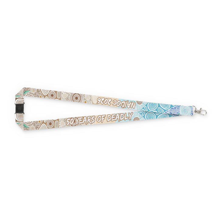 Yaliwunga (Always) - NAIDOC 2026 LANYARD with Phone Tether