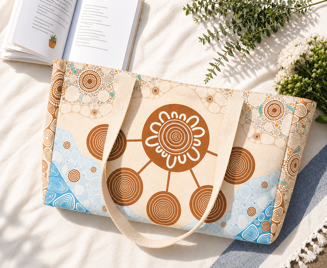 Yaliwunga (Always) - NAIDOC 2026 LARGE CANVAS BAG