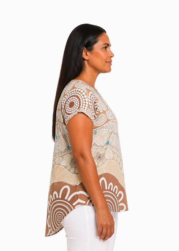 Yaliwunga (Always) – NAIDOC 2026 V Neck Blouse