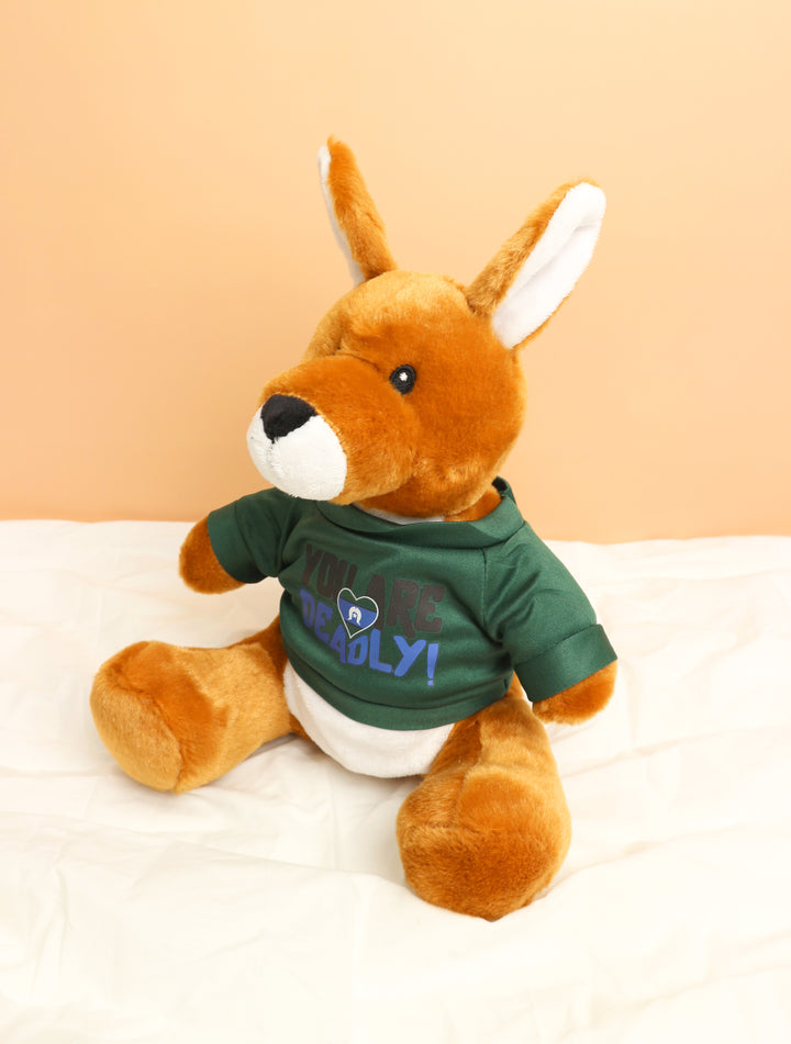 Jumpin' Yuri - Kangaroo Plush Toy (Green)