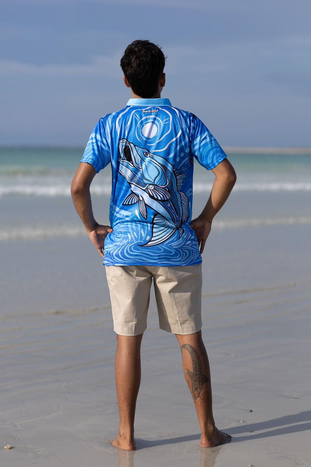 Full Moon Barramundi - Men's Polo