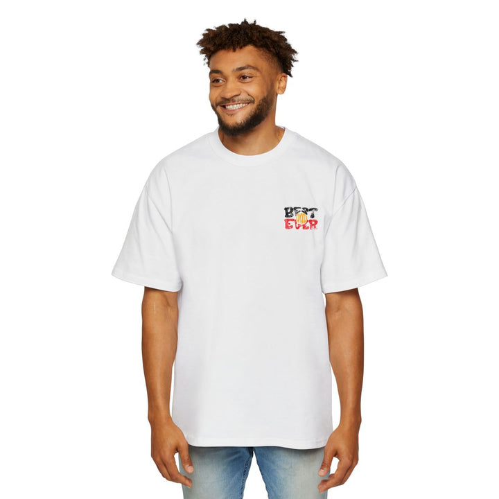 Best Dad Ever (Pocket Print) - Men's Oversized Tee