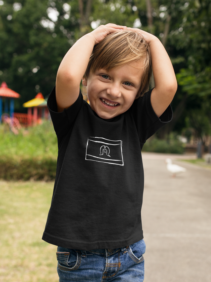 Strait Lines (TSI Flag) - Kids' Cotton Tee