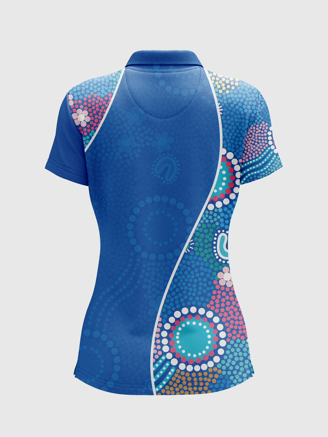 Old Ways Guiding New Paths - Signature Bamboo - NAIDOC 25 Women's Custom Polo