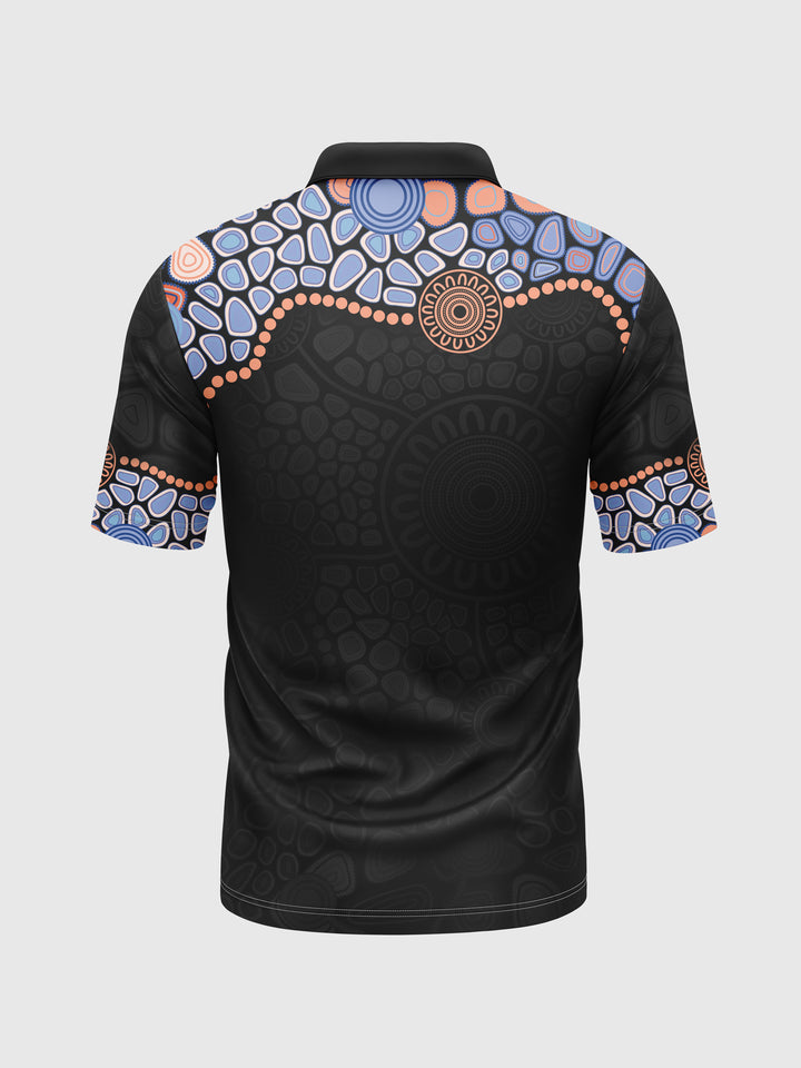 Warranggal Warruwi (Strong Pathway) - Signature Eco - NAIDOC 25 Men's Custom Polo