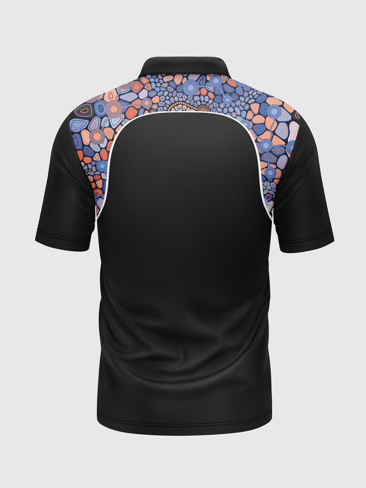 Warranggal Warruwi (Strong Pathway) - UPF 50+ - NAIDOC 25 Men's Custom Polo