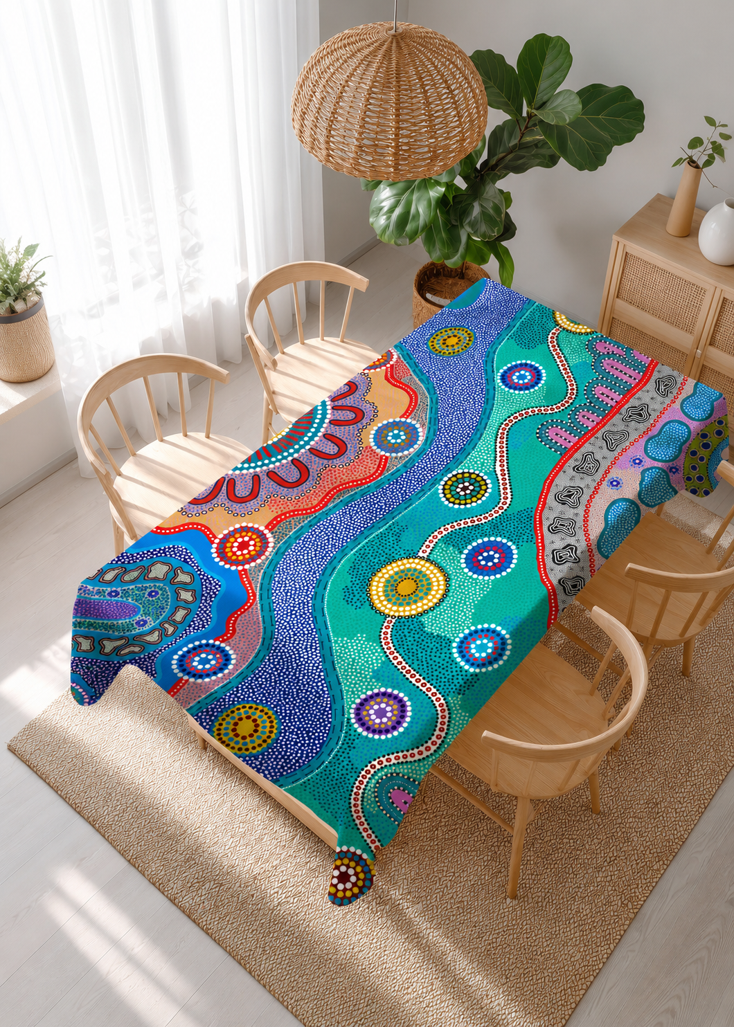 Rockpools - Rectangle Tablecloth