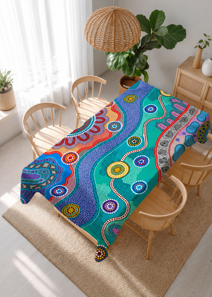 Rockpools - Rectangle Tablecloth