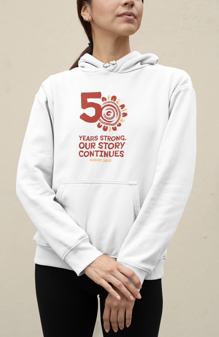 Our Story Continues  - NAIDOC 2025 Unisex Hoodie