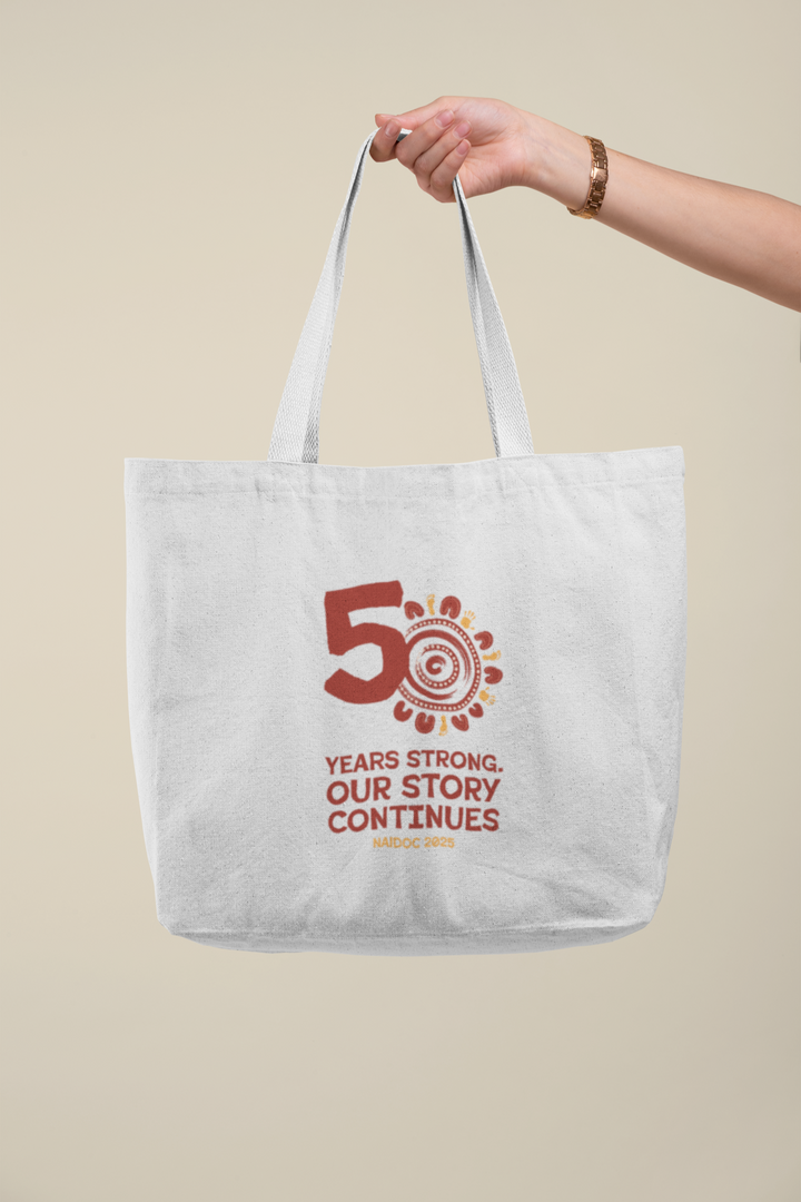 Our Story Continues - NAIDOC 2025 Cotton Tote Bag