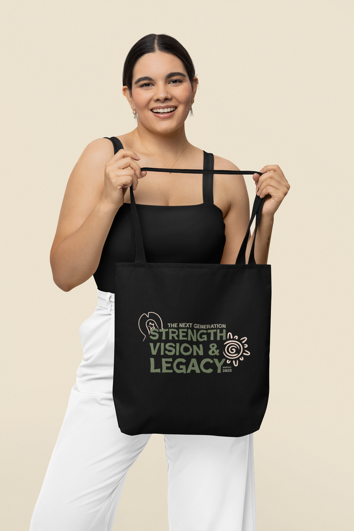 Dhari Dreaming Forward - NAIDOC 2025 Cotton Tote Bag