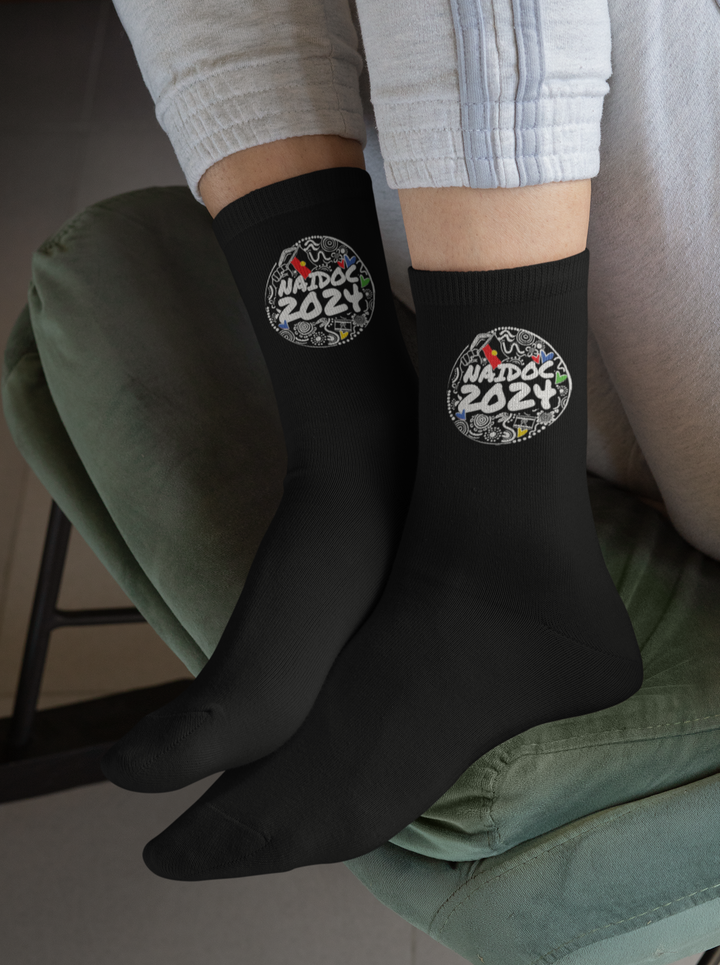 NAIDOC 2024 - Mid-length Socks
