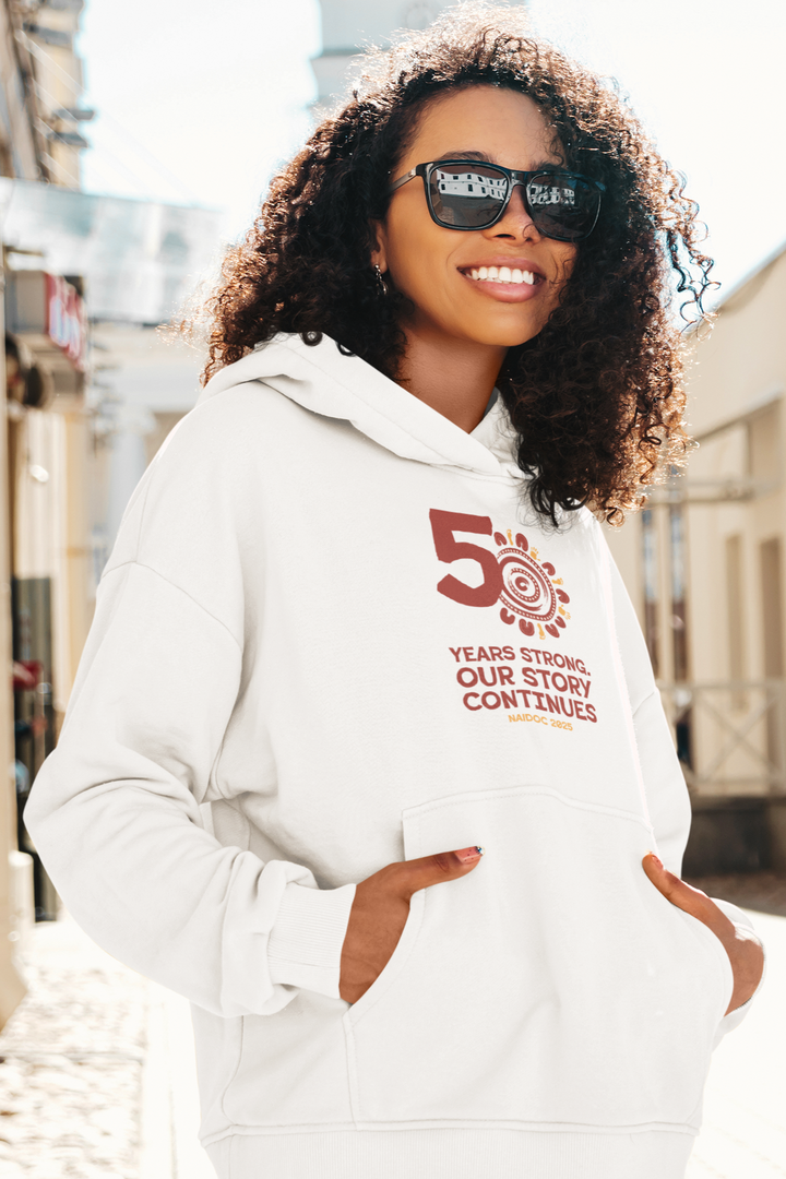 Our Story Continues  - NAIDOC 2025 Unisex Hoodie