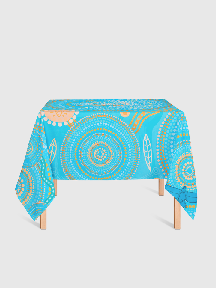 Never Stop the Dreaming - NAIDOC 2025 Suede Table Cover