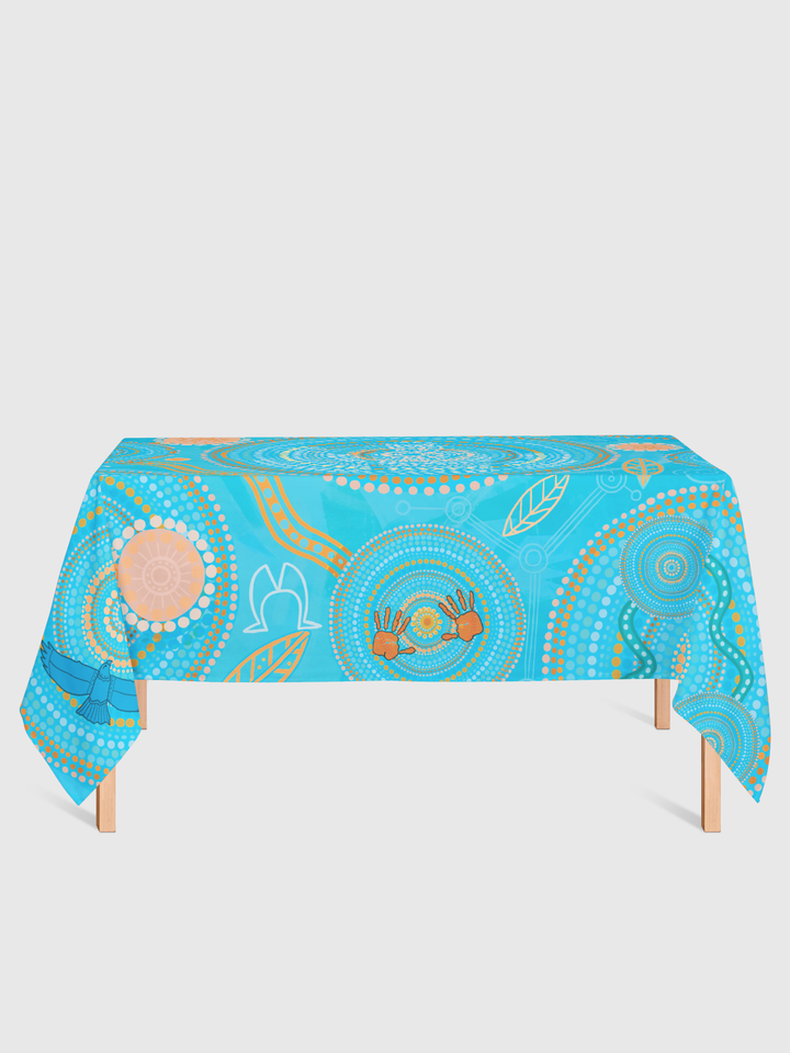 Never Stop the Dreaming - NAIDOC 2025 Suede Table Cover