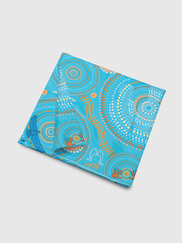 Never Stop the Dreaming - NAIDOC 2025 Suede Table Cover