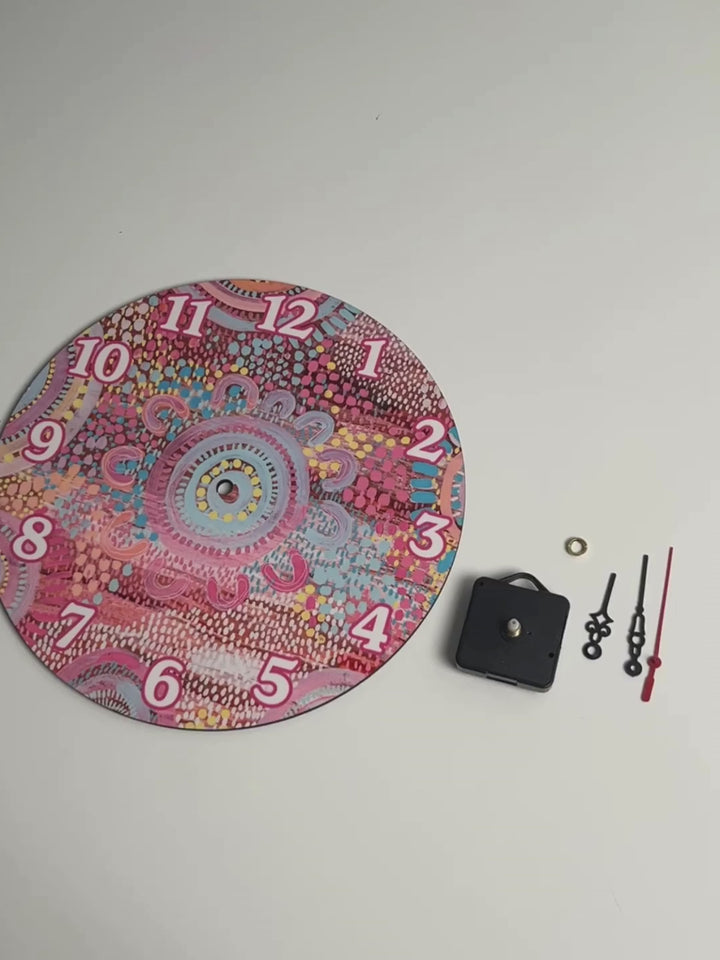 Burrul-gi-gi Wuuri - Wall Clock