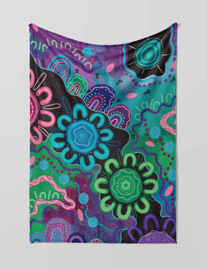 KIKI III - Throw  Rug / Throw Blanket