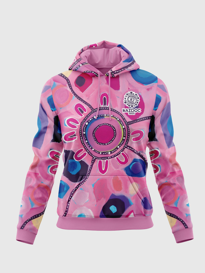 Meeting Place - Sharing Knowledge - NAIDOC 2025 Women's Hoodie