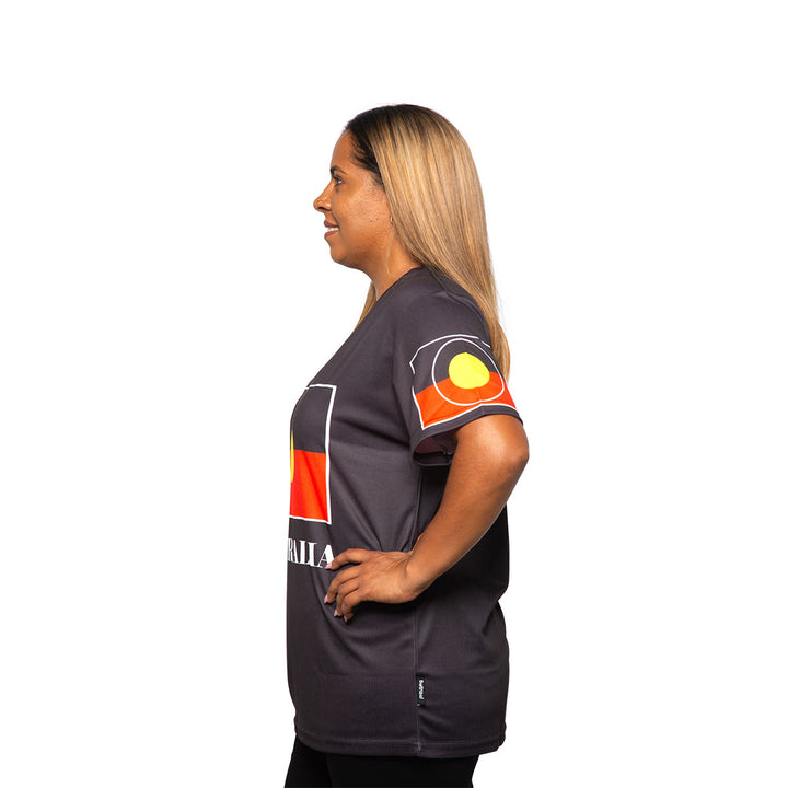 Aboriginal Flag Australia - Unisex T-Shirt