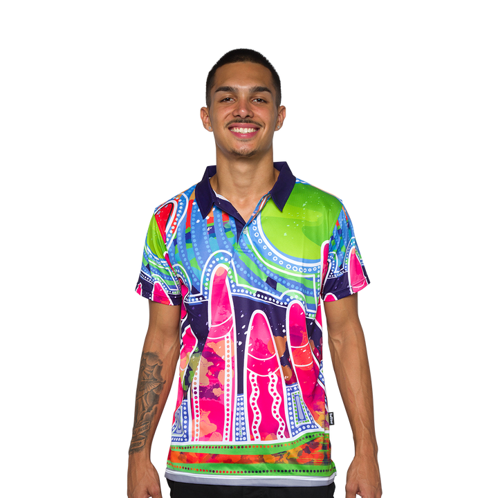Mountains (Tibrogargan) - Men's Polo