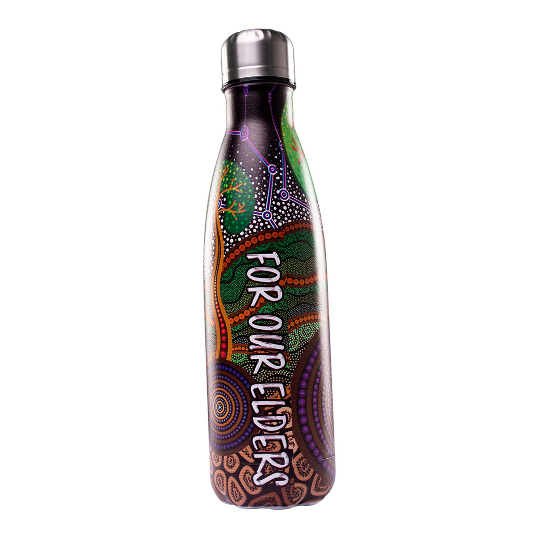 Past, Present and Future (NAIDOC 2023) - Stainless Steel Vacuum Waterbottle - Waterbottle