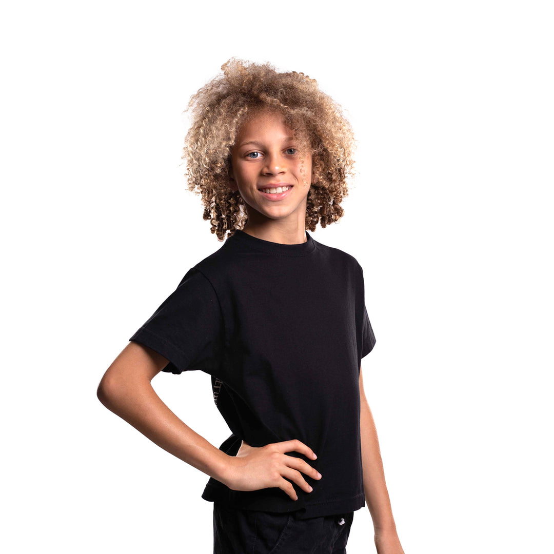 NAIDOC WEEK 2022 (GET UP) - (logo on the back) Kid's Cotton T-Shirt - Shirt