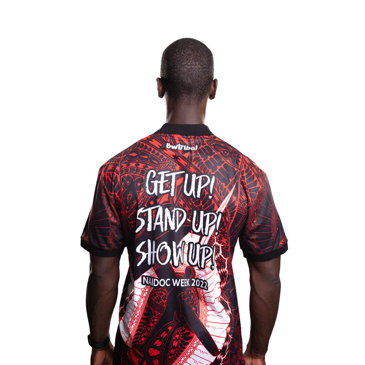 Get Up Stand Up Show Up! (NAIDOC 2022) - Men's Polo - Polo